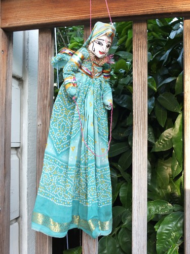 Rajasthani puppet doll - 18",