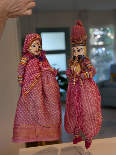 Handmade indian kathputli - handmade,