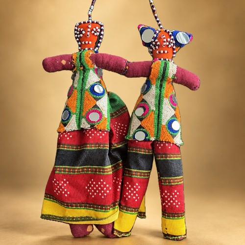Vintage rajasthani kathputli - rajasthani,