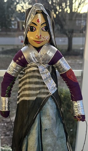 Indian string puppet - indian,