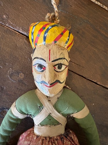 Vintage kathputli from - 16”,